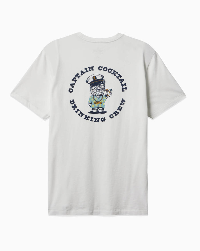 Drinking Crew | Short Sleeve T-shirt - WHITE